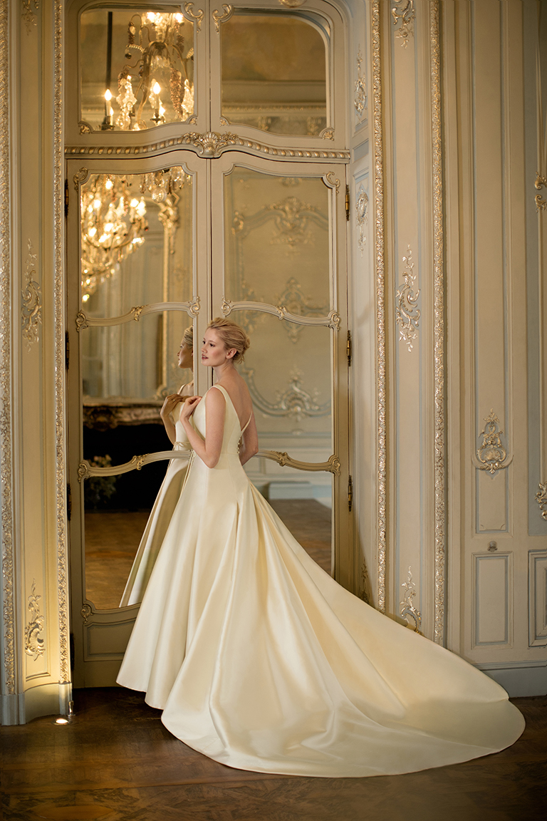 Phillipa Lepley Couture Silk Ballgown wedding dress