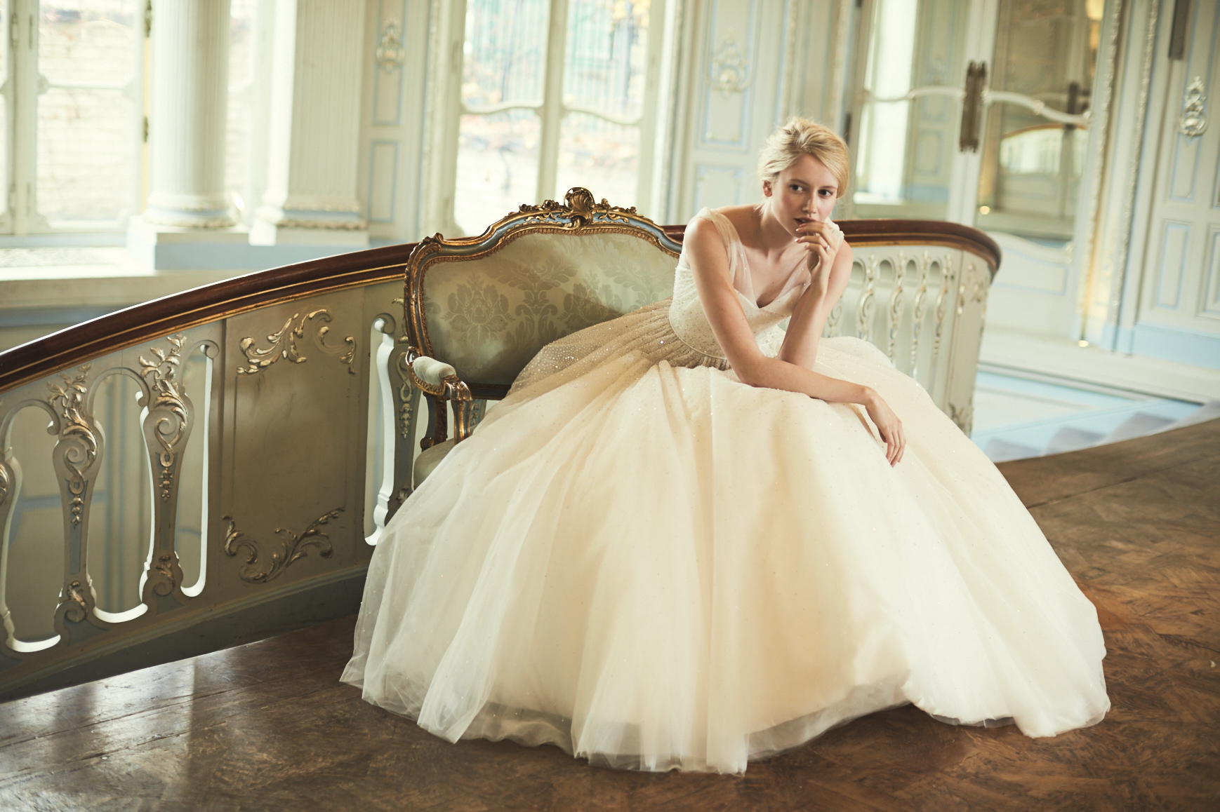 Couture Wedding Dress White Cinderella