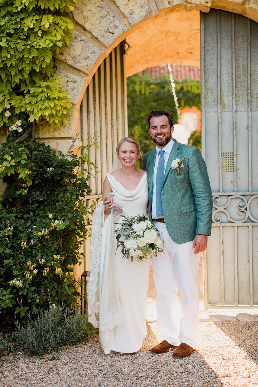 Sophie's Bias Cut Wedding Dress