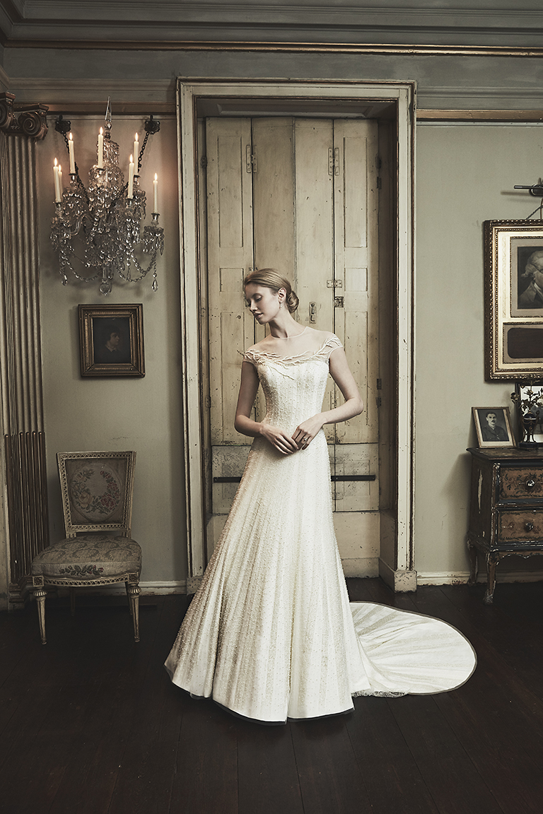 Phillipa Lepley, couture London wedding dress designer