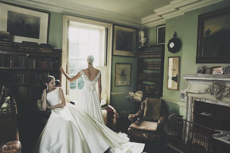 Nude Mesange Zibelene’ is a beautifully clean, ivory wedding dress by London wedding dress designer Phillipa Lepley