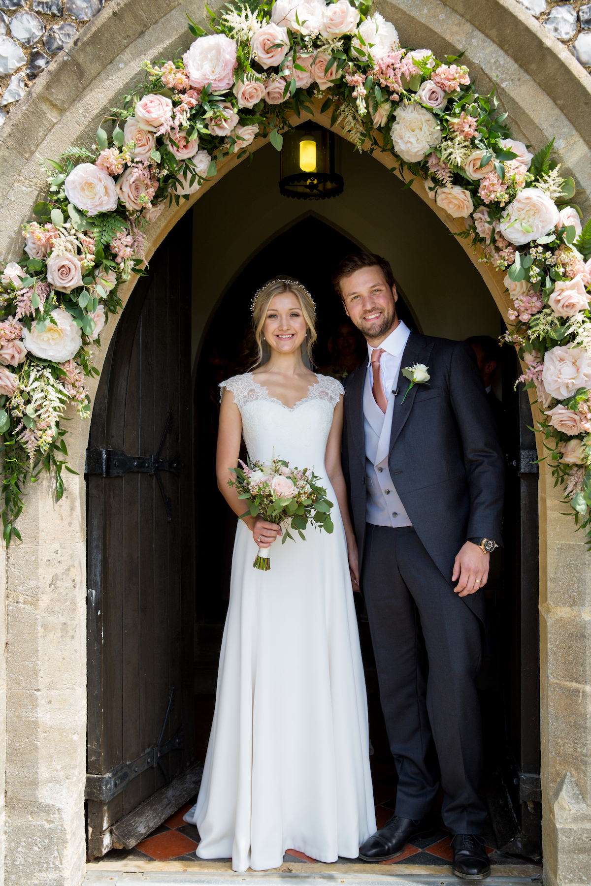 PHILLIPA VEIL, Ivory Single Tier Silk Tulle Wedding Veils