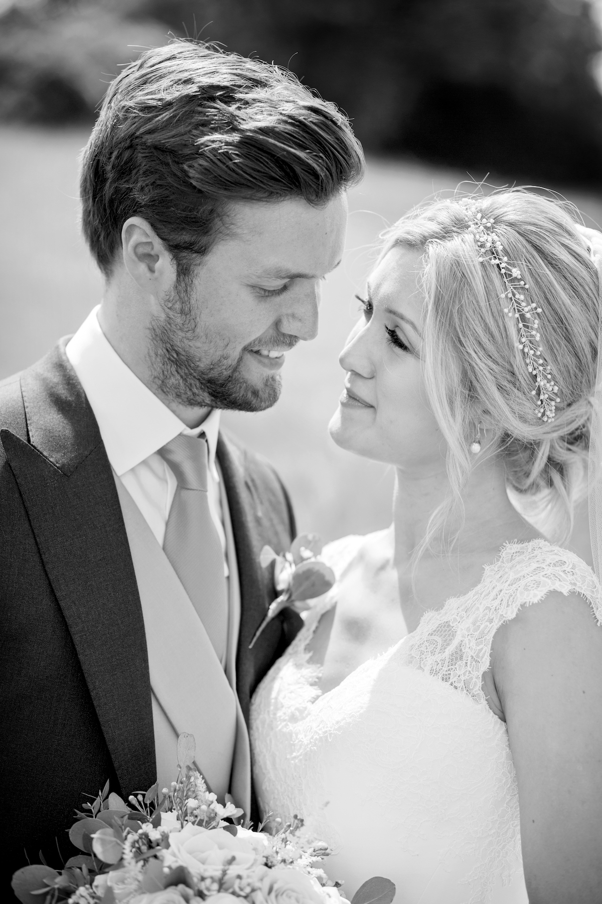 Silk, Lace & Ivory Bespoke Wedding Dress by Phillipa Lepley