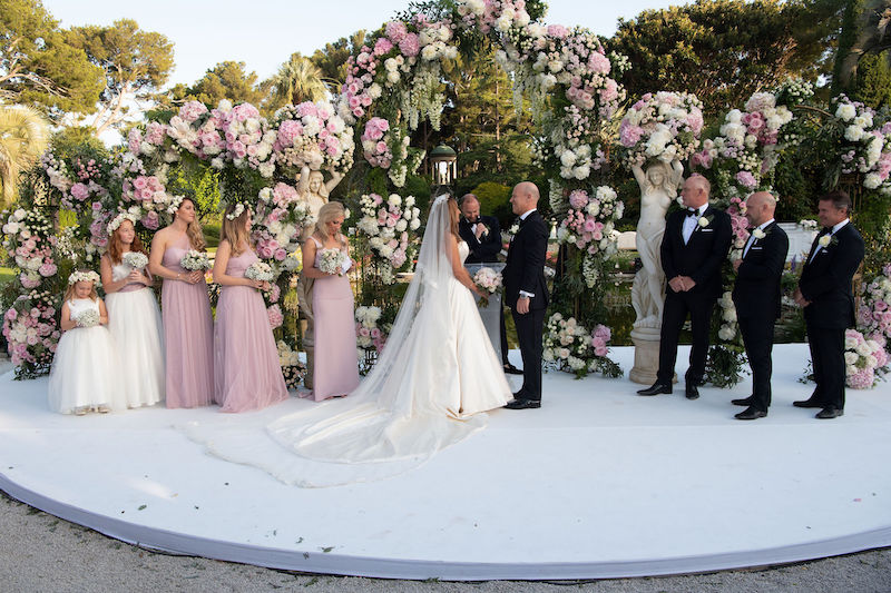 Couture Wedding Dress - Phillipa Lepley - AT VILLA ET JARDINS EPHRUSSI DE ROTHSCHILD