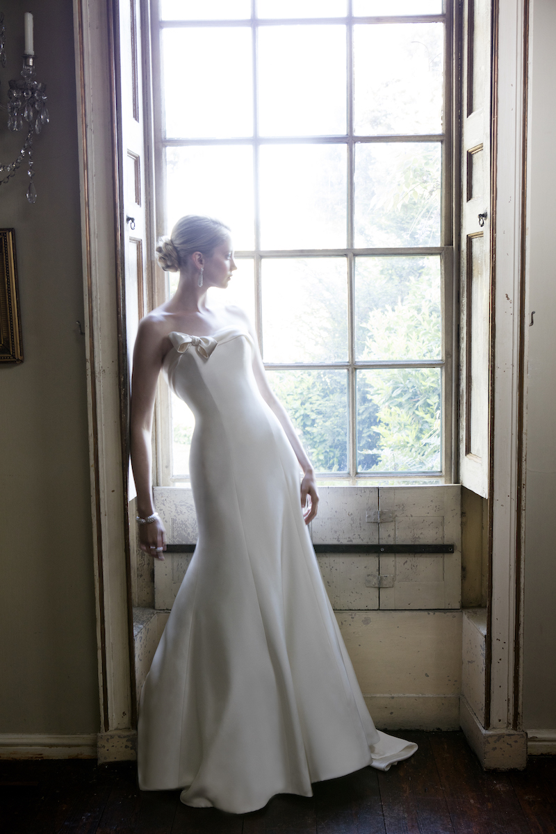 Phillipa Lepley Couture Wedding Dress - Silk Duchess Satin