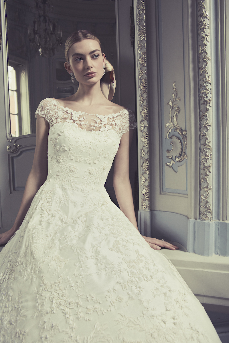 Couture Wedding Dress: Auteuil Crepe - Phillipa Lepley