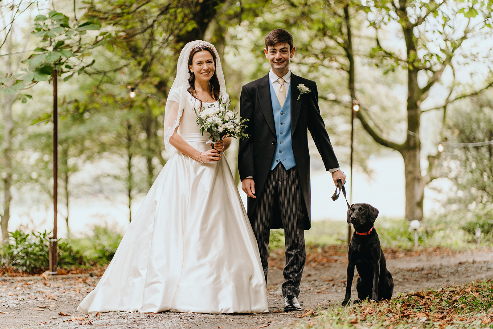 Real Bride, Poppy's Duchess Satin Wedding Dress