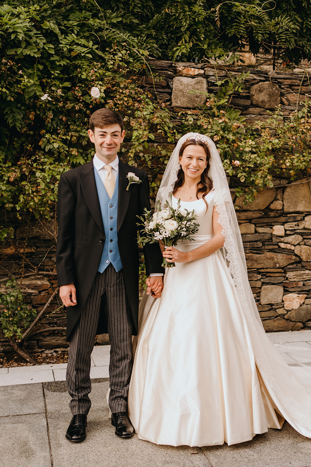 Real Bride, Poppy's Duchess Satin Wedding Dress